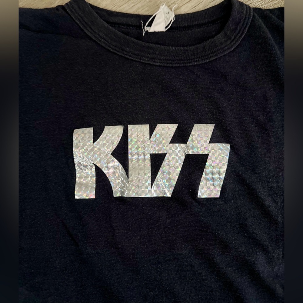 Original 70s KISS DECAL T shirt - Picture 3 of 6